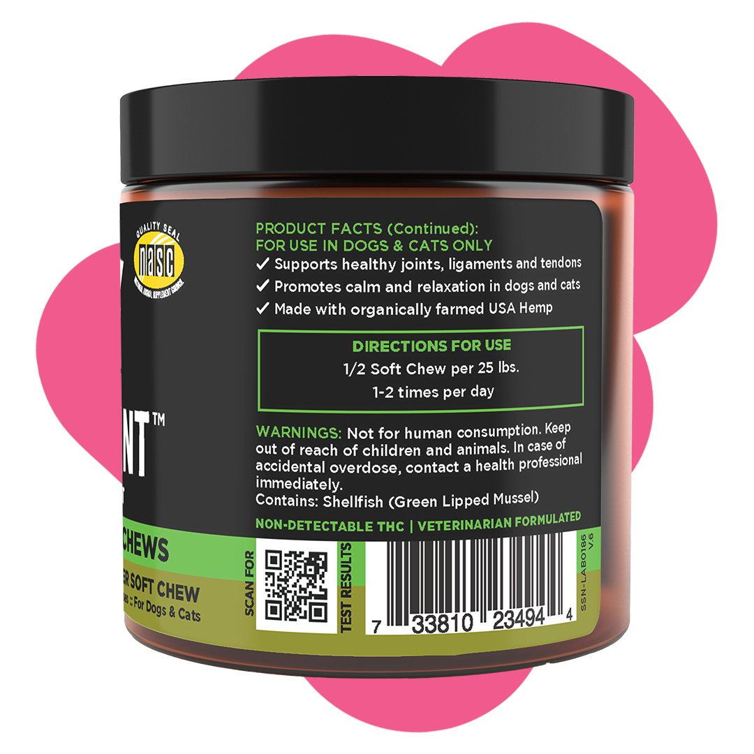 Hemp + Joint Mobility Support Hemp Chews